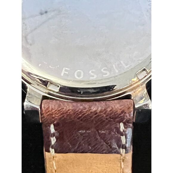 Fossil Peace Watch JR-1031 Purple Face Floating Dial - Picture 7 of 11